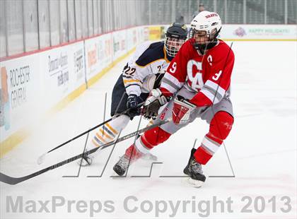 Thumbnail 3 in Canandaigua Academy vs. Victor (Frozen Frontier) photogallery.