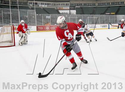 Thumbnail 1 in Canandaigua Academy vs. Victor (Frozen Frontier) photogallery.
