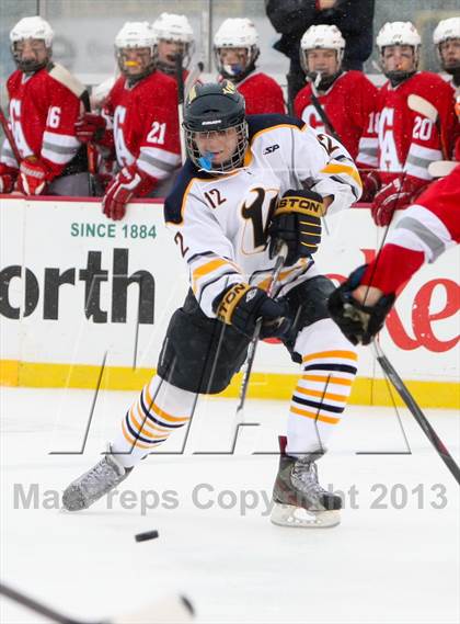 Thumbnail 3 in Canandaigua Academy vs. Victor (Frozen Frontier) photogallery.