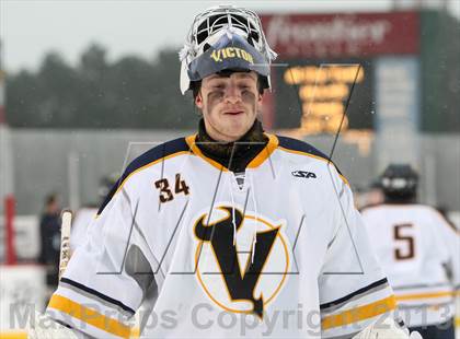 Thumbnail 2 in Canandaigua Academy vs. Victor (Frozen Frontier) photogallery.
