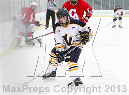 Thumbnail 1 in Canandaigua Academy vs. Victor (Frozen Frontier) photogallery.
