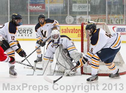 Thumbnail 1 in Canandaigua Academy vs. Victor (Frozen Frontier) photogallery.