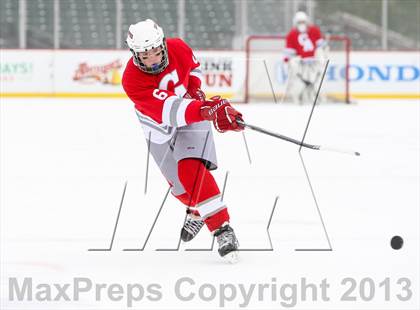 Thumbnail 1 in Canandaigua Academy vs. Victor (Frozen Frontier) photogallery.