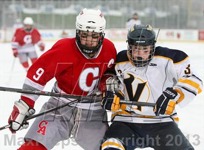 Thumbnail 2 in Canandaigua Academy vs. Victor (Frozen Frontier) photogallery.