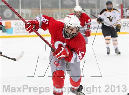 Thumbnail 1 in Canandaigua Academy vs. Victor (Frozen Frontier) photogallery.
