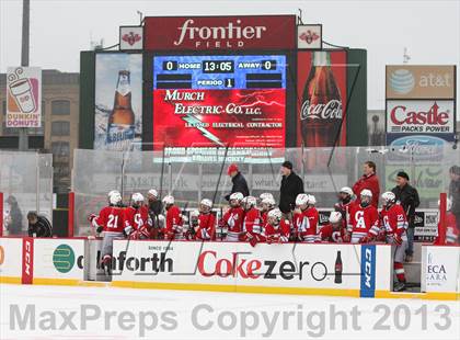 Thumbnail 3 in Canandaigua Academy vs. Victor (Frozen Frontier) photogallery.