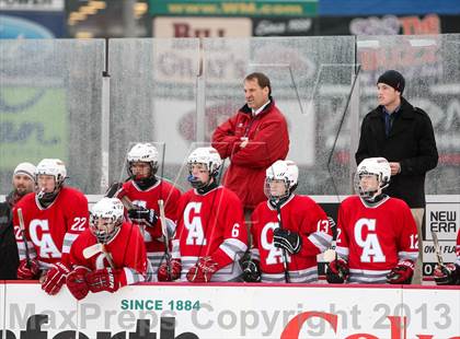 Thumbnail 2 in Canandaigua Academy vs. Victor (Frozen Frontier) photogallery.