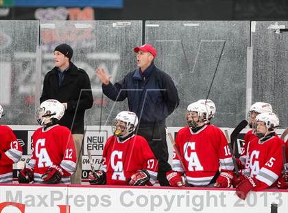 Thumbnail 3 in Canandaigua Academy vs. Victor (Frozen Frontier) photogallery.