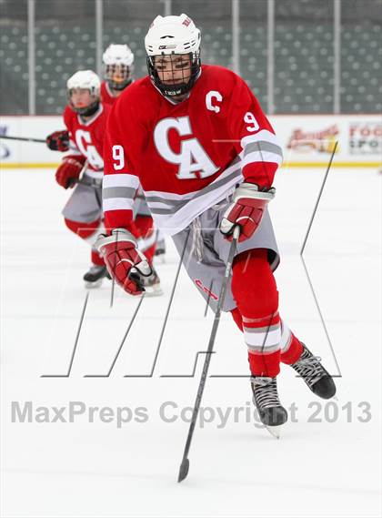Thumbnail 1 in Canandaigua Academy vs. Victor (Frozen Frontier) photogallery.