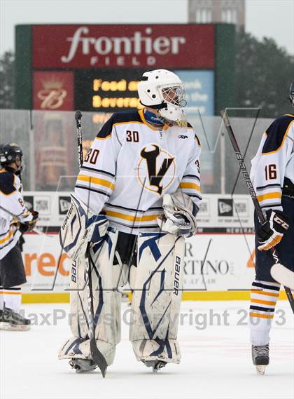 Thumbnail 1 in Canandaigua Academy vs. Victor (Frozen Frontier) photogallery.