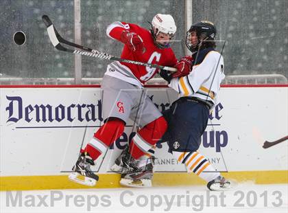 Thumbnail 3 in Canandaigua Academy vs. Victor (Frozen Frontier) photogallery.