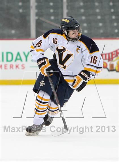 Thumbnail 2 in Canandaigua Academy vs. Victor (Frozen Frontier) photogallery.