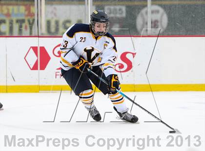 Thumbnail 1 in Canandaigua Academy vs. Victor (Frozen Frontier) photogallery.