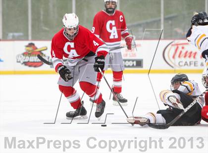 Thumbnail 1 in Canandaigua Academy vs. Victor (Frozen Frontier) photogallery.