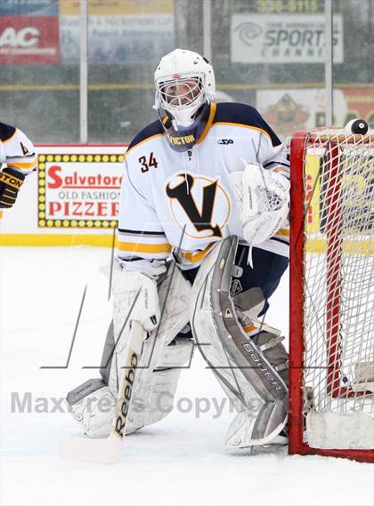 Thumbnail 3 in Canandaigua Academy vs. Victor (Frozen Frontier) photogallery.