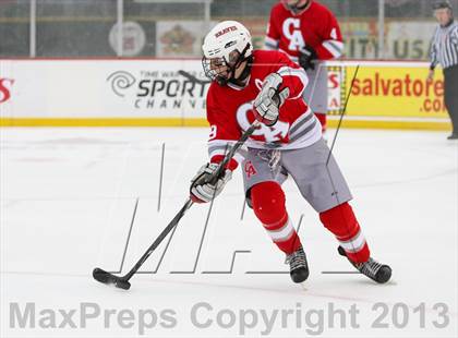 Thumbnail 2 in Canandaigua Academy vs. Victor (Frozen Frontier) photogallery.