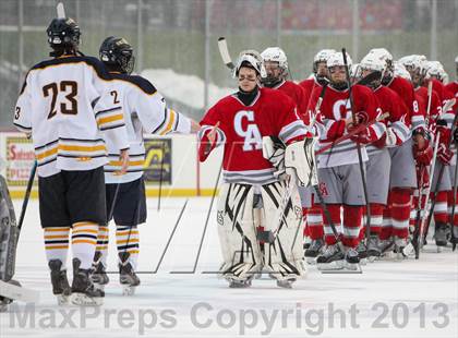 Thumbnail 3 in Canandaigua Academy vs. Victor (Frozen Frontier) photogallery.
