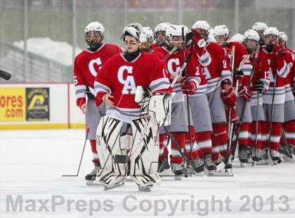Thumbnail 2 in Canandaigua Academy vs. Victor (Frozen Frontier) photogallery.