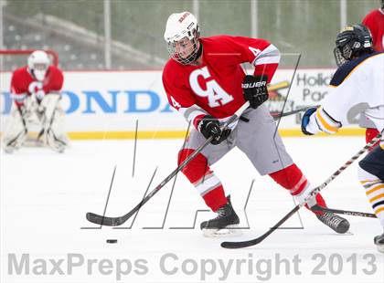 Thumbnail 2 in Canandaigua Academy vs. Victor (Frozen Frontier) photogallery.