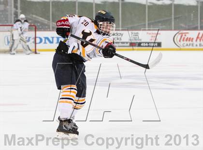 Thumbnail 1 in Canandaigua Academy vs. Victor (Frozen Frontier) photogallery.