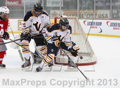 Thumbnail 3 in Canandaigua Academy vs. Victor (Frozen Frontier) photogallery.