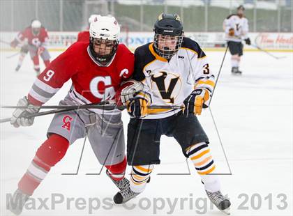 Thumbnail 3 in Canandaigua Academy vs. Victor (Frozen Frontier) photogallery.