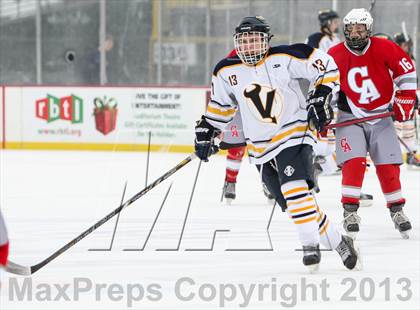 Thumbnail 2 in Canandaigua Academy vs. Victor (Frozen Frontier) photogallery.