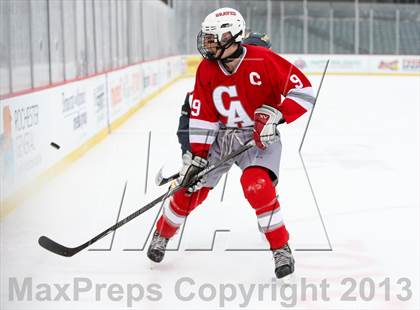 Thumbnail 1 in Canandaigua Academy vs. Victor (Frozen Frontier) photogallery.