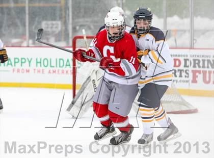 Thumbnail 2 in Canandaigua Academy vs. Victor (Frozen Frontier) photogallery.