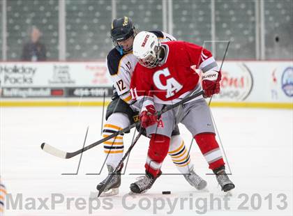 Thumbnail 3 in Canandaigua Academy vs. Victor (Frozen Frontier) photogallery.