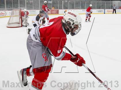 Thumbnail 2 in Canandaigua Academy vs. Victor (Frozen Frontier) photogallery.