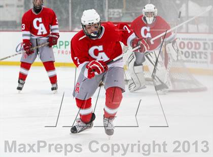 Thumbnail 2 in Canandaigua Academy vs. Victor (Frozen Frontier) photogallery.