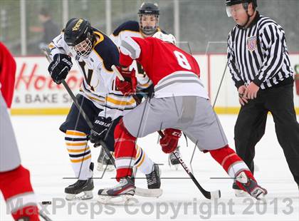 Thumbnail 2 in Canandaigua Academy vs. Victor (Frozen Frontier) photogallery.