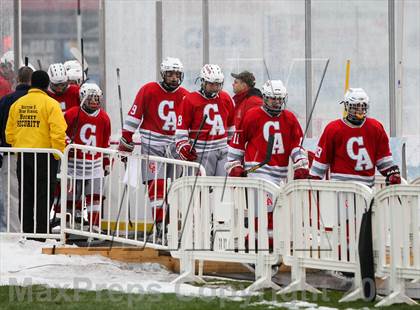 Thumbnail 1 in Canandaigua Academy vs. Victor (Frozen Frontier) photogallery.
