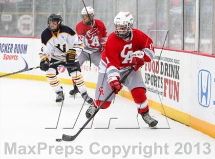 Thumbnail 2 in Canandaigua Academy vs. Victor (Frozen Frontier) photogallery.