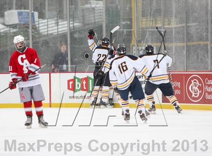 Thumbnail 2 in Canandaigua Academy vs. Victor (Frozen Frontier) photogallery.