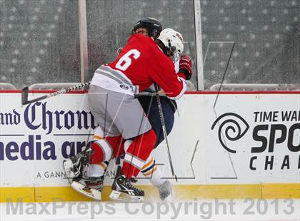 Thumbnail 3 in Canandaigua Academy vs. Victor (Frozen Frontier) photogallery.