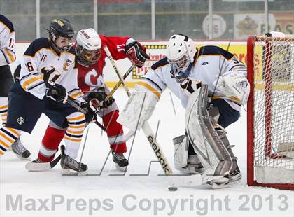 Thumbnail 3 in Canandaigua Academy vs. Victor (Frozen Frontier) photogallery.
