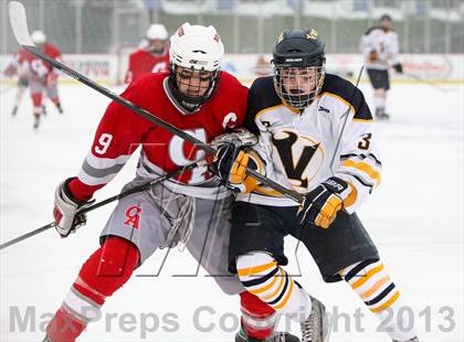 Thumbnail 1 in Canandaigua Academy vs. Victor (Frozen Frontier) photogallery.