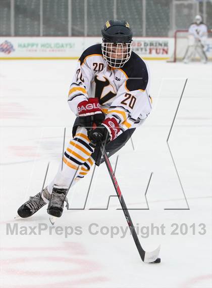 Thumbnail 1 in Canandaigua Academy vs. Victor (Frozen Frontier) photogallery.
