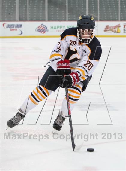 Thumbnail 3 in Canandaigua Academy vs. Victor (Frozen Frontier) photogallery.
