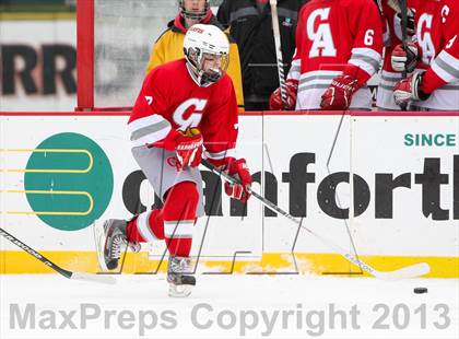 Thumbnail 1 in Canandaigua Academy vs. Victor (Frozen Frontier) photogallery.