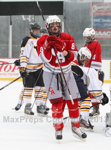 Thumbnail 2 in Canandaigua Academy vs. Victor (Frozen Frontier) photogallery.