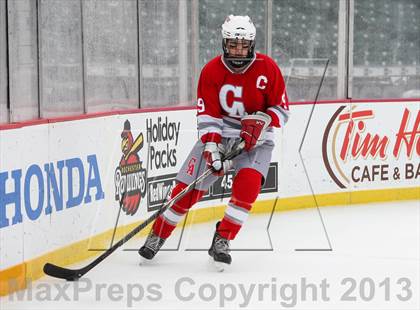 Thumbnail 2 in Canandaigua Academy vs. Victor (Frozen Frontier) photogallery.