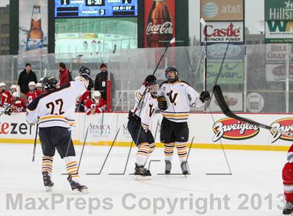 Thumbnail 2 in Canandaigua Academy vs. Victor (Frozen Frontier) photogallery.