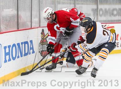 Thumbnail 2 in Canandaigua Academy vs. Victor (Frozen Frontier) photogallery.