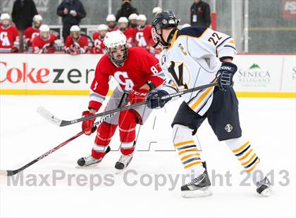 Thumbnail 1 in Canandaigua Academy vs. Victor (Frozen Frontier) photogallery.
