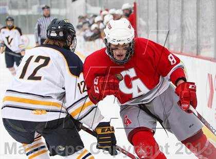 Thumbnail 2 in Canandaigua Academy vs. Victor (Frozen Frontier) photogallery.