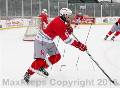 Thumbnail 3 in Canandaigua Academy vs. Victor (Frozen Frontier) photogallery.