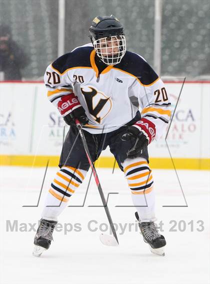 Thumbnail 3 in Canandaigua Academy vs. Victor (Frozen Frontier) photogallery.